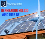 AEROGENERADOR - TURBINA EOLICA - ALTO RENDIMIENTO 48V/3000W